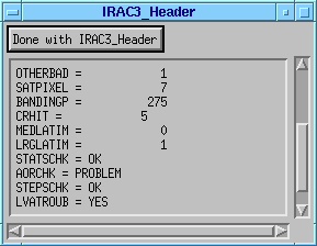 Header Display