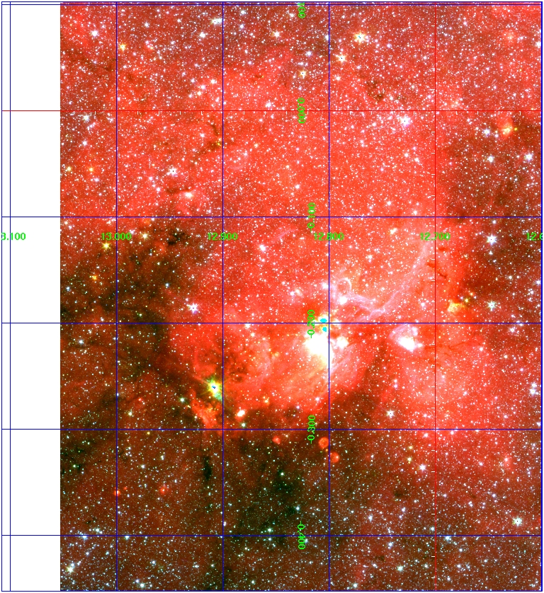 Another extensive area having dense black clouds